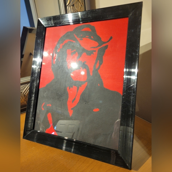 Hand painted "Lemmy" from Motorhead. - Picture 6 of 8
